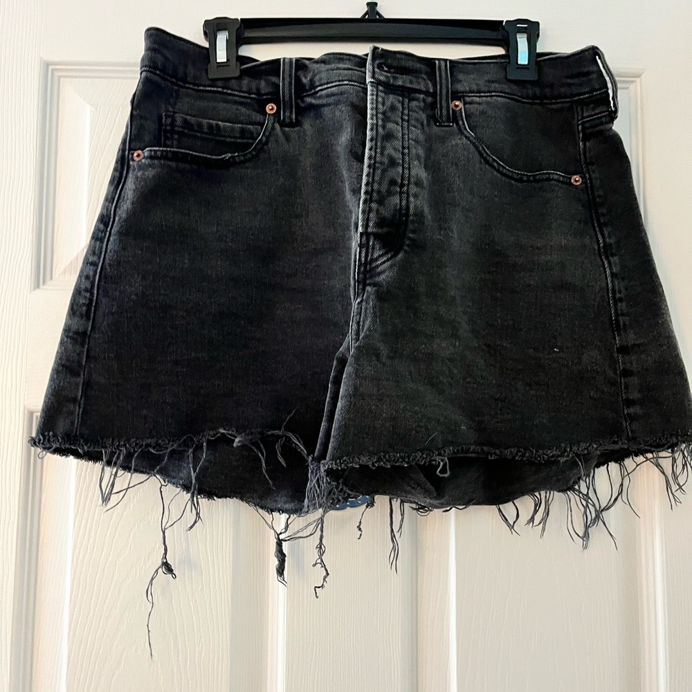 Sky hi a-line jean shorts